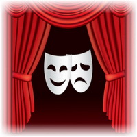grafika przedstawia dwie maski teatralne